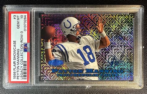 Peyton Manning Flair Showcase Row Legacy Collection