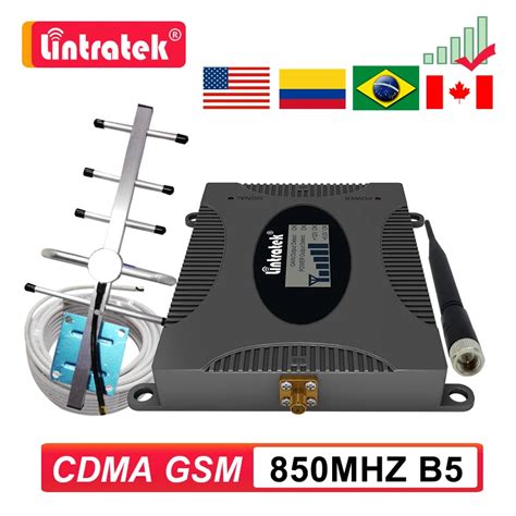 Lintratek Repetidor Amplificador De Se Al Para Tel Fono M Vil Kit De