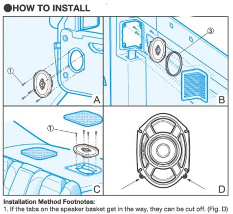 Pioneer TS A682F 4 Way Speaker Instruction Manual