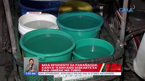 Mga residente sa Parañaque kanya kanyang diskarte sa pag iimbak ng