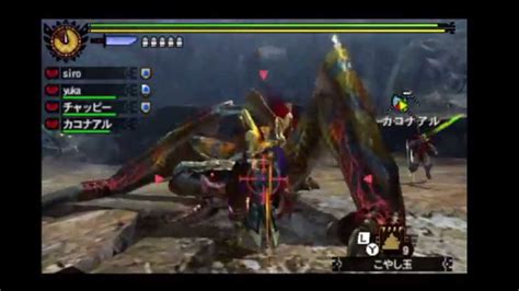 【mh4g】g★2 リオレウス亜種 ティガレックス ガンランス【集会所g級】 Youtube