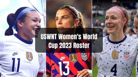 USWNT Women's World Cup 2023 Roster: USA Team Squad