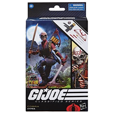 Hasbro GI Joe Classified Series Cobra Vyrpa 6in Action Figure