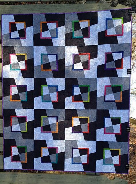 Mad As A Hatter Quilt Free Tutorial Designed By Elaine Wick Poplin Of