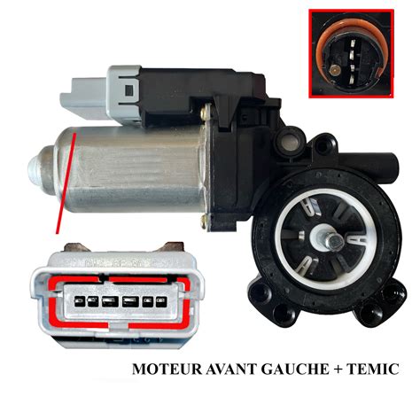 Moteur Confort Avant Gauche Module Temic Leve Vitre Pr Vu Jumpy Scudo