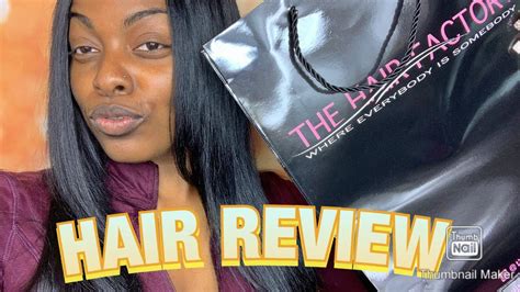 The Hair Factory Hair Review Youtube