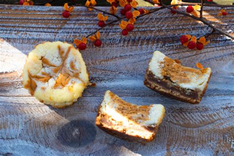 Mini Pumpkin Swirl Cheesecakes Low Fodmap Gluten Free For A