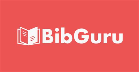 Citation Style Guides BibGuru Guides