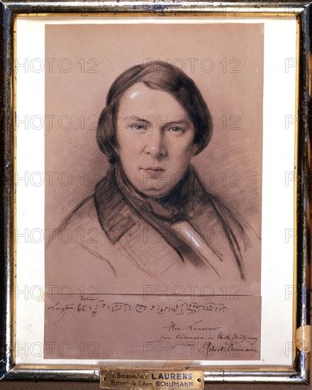 Portrait Of Robert Schumann Photo12 Ann Ronan Picture Library