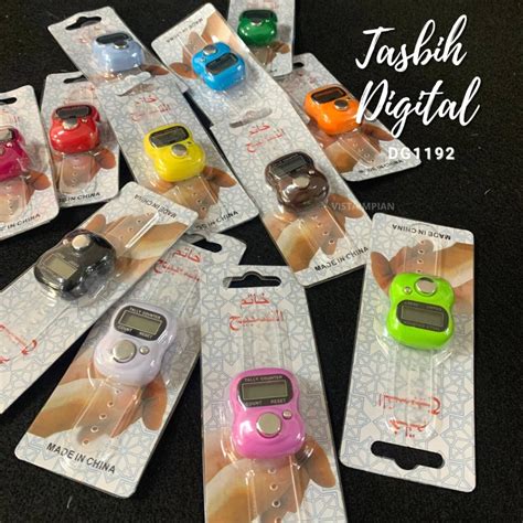 Pcs Digital Tasbih With Led Display Beep Sound Finger Counter