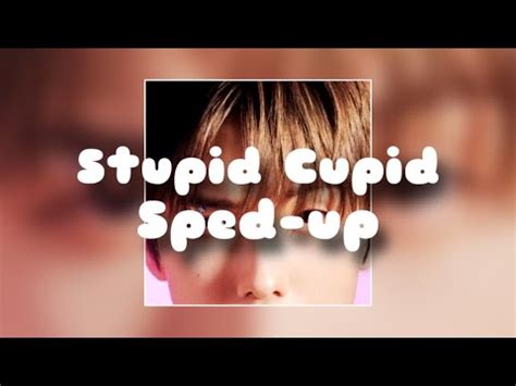 NCT Dream Stupid Cupid Sped Up YouTube