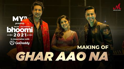 Making Of Ghar Aao Na Myn Presents Bhoomi Salim Sulaiman