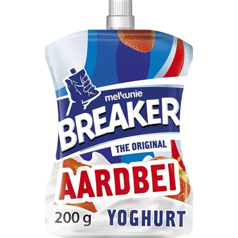 Melkunie Breaker Aardbei Yoghurt 200g Aanbieding Bij Jumbo