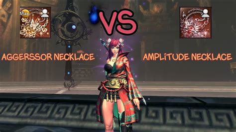 Blade And Soul Aggressor Necklace DPS Test YouTube