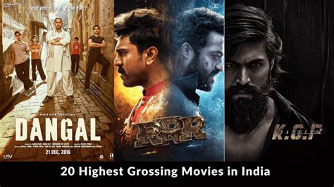 The 20 Highest Grossing Movies In India For Every Film Lover