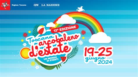 Torna Arcobaleno DEstate Dal 19 Al 25 Giugno Ledizione Numero Dodici