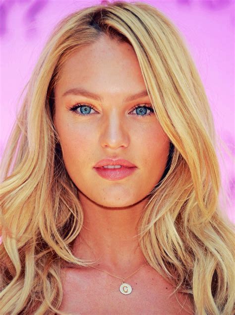 Candice Swanepoel Hair Beauty Long Wavy Hair Hair Cuts