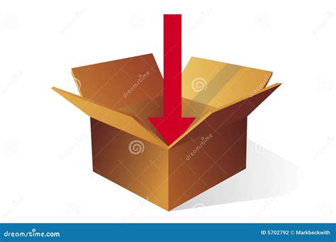 Inside the box stock illustration. Illustration of negative - 5702792