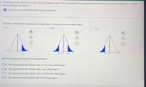 Solved To Test H Versus H