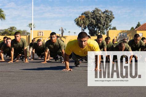 U S Marines With Echo Company 2nd Recruit Training Battalion Conduct