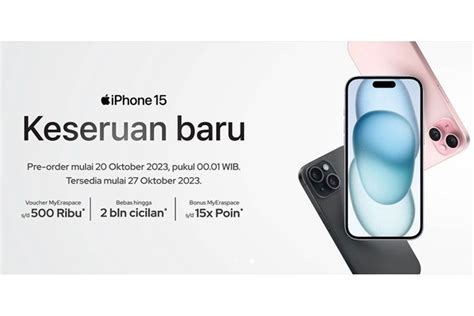 IPhone 15 Segera Hadir Di Indonesia Ini Jadwal Pre Order Dan Daftar