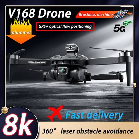 2024 V168 MAX PRO GPS 8K HD 5G FPV RC