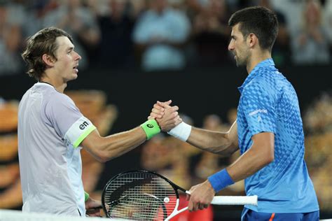 Alex De Minaur Is Ready For The Novak Djokovic Challenge