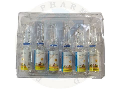 Arachitol 6l Injection Vitamin D3 600000iu 6 1 At Rs 400box In