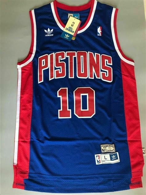 Camisetas Detroit Pistons Nba Adidas Rodman Mercado Libre