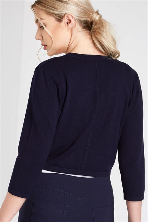 Plain Bolero In Navy Roman Originals Uk