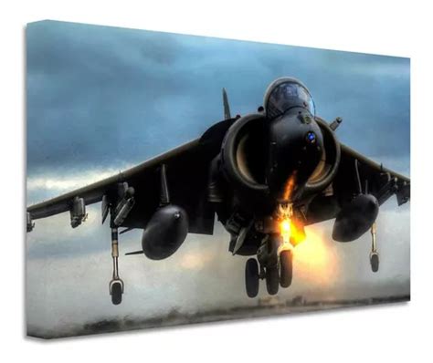 Cuadro Avión Caza Top Gun Canvas Grueso Cjt20 60x40 Envío gratis