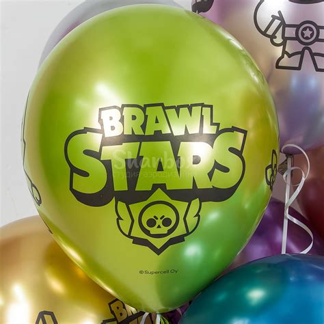 Воздушные шары Brawl Stars Герои