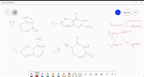 SOLVED:Identify structure of adenine