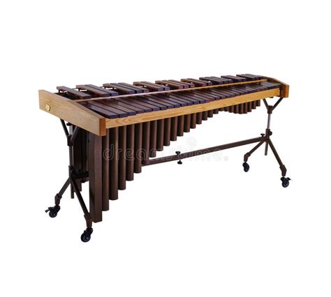 Instrumento Musical De Percusi N Marimba De Madera Aislado Sobre Fondo