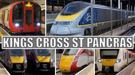 Trains At London Kings Cross St Pancras International