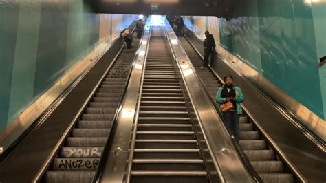 Marseille L Escalator Du M Tro Saint Charles Ferm Pour Six Mois En