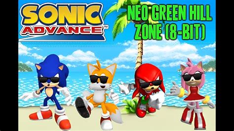 Sonic Advance Neo Green Hill Zone 8 Bit Youtube