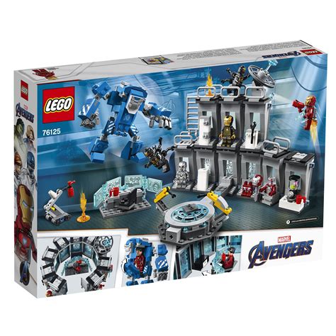 LEGO Marvel Avengers Iron Man Hall Of Armor 76125 Building Kit Marvel