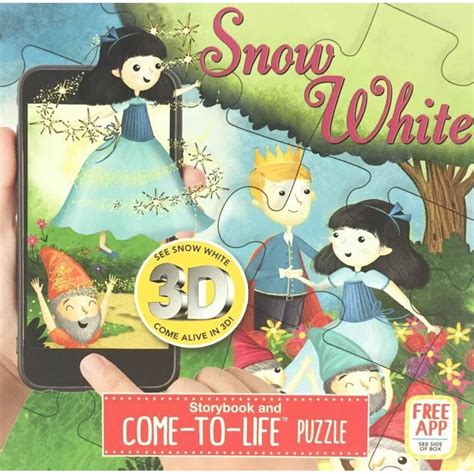 BBW Snow White Come To Life Puzzle And Storybook ISBN 810023820055