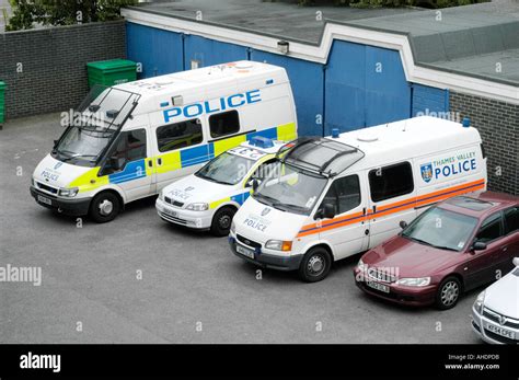 Thames Valley Police cars parked together Stock Photo - Alamy