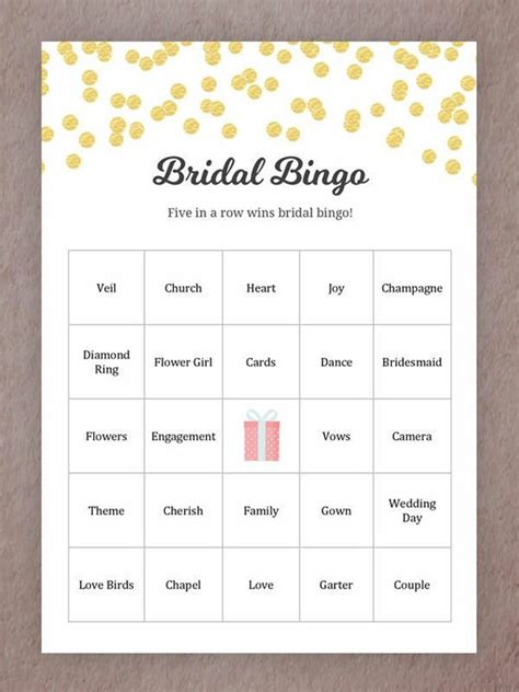 15 Printable Wedding Games Everyone Will Love