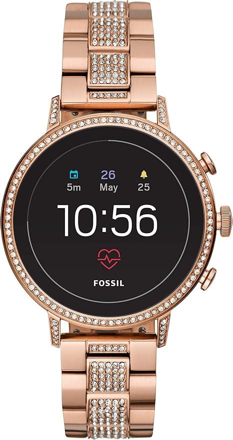 Fossil Women S Gen Venture Hr Heart Rate Stainless Steel Touchscreen