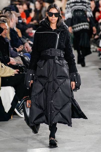 Sacai Fall Ready To Wear Fashion Show Winter Outfits Winter