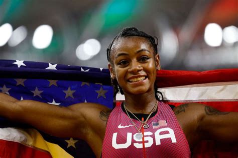 La Estadounidense Sha Carri Richardson Nueva Reina De La Velocidad