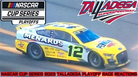 Nsr Nascar Cup Series Talladega Playoff Race Reaction Youtube