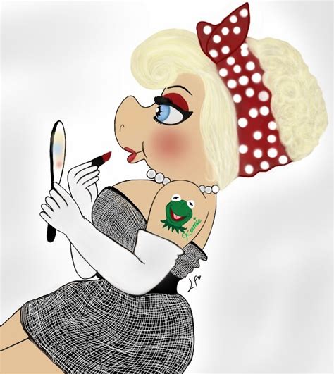 Miss Piggy Pinup By Lilmonsterfan On Deviantart Miss Piggy Piggy