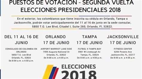 Abierto ya el plazo de votación anticipada para los colombianos en el