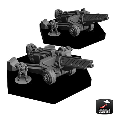 Infantry Death Ray Designs Tabletop Miniatures Gaming Terrain And Accessories