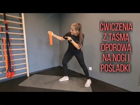 Wiczenia Z Ta M Oporow Mini Band Na Nogi I Po Ladki Youtube