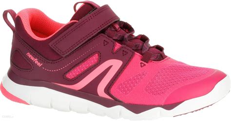 Decathlon Buty Sportowe Dla Dzieci Newfeel Pw Jr Purpurowy R Owy